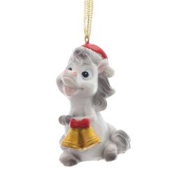 GAEM Фигурка декоративная подвесная "Лошадка", L4,5 W4 H7 см, 4в.