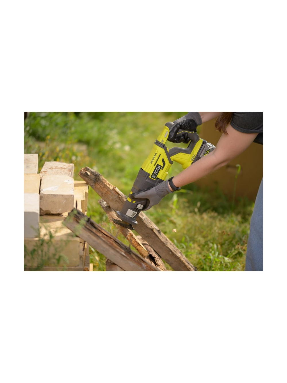 Бесщеточная сабельная пила Ryobi ONE+ R18RS7-0 5133003809