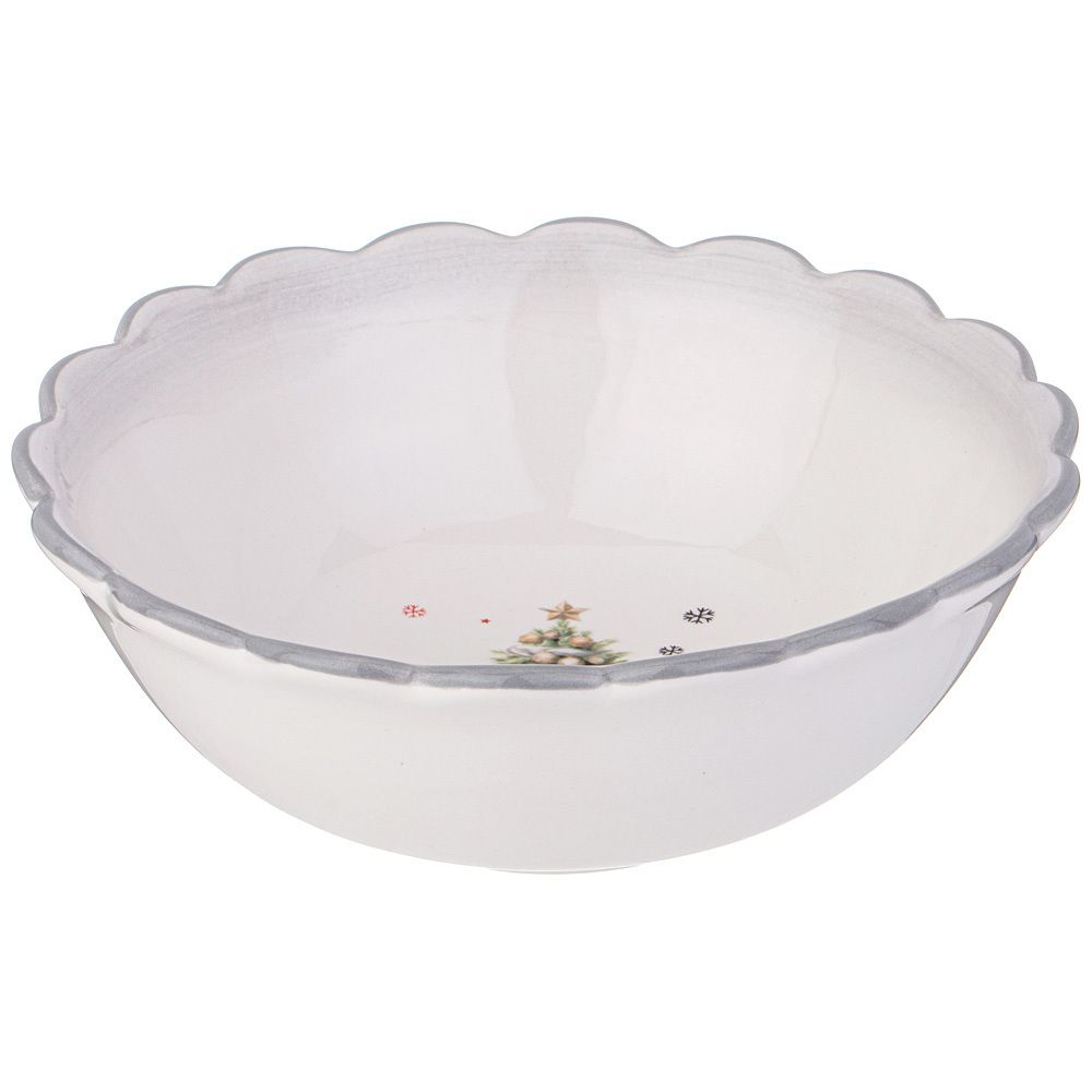 САЛАТНИК AGNESS "С НОВЫМ ГОДОМ!" 20,5*7,5 СМ (КОР=18ШТ.)