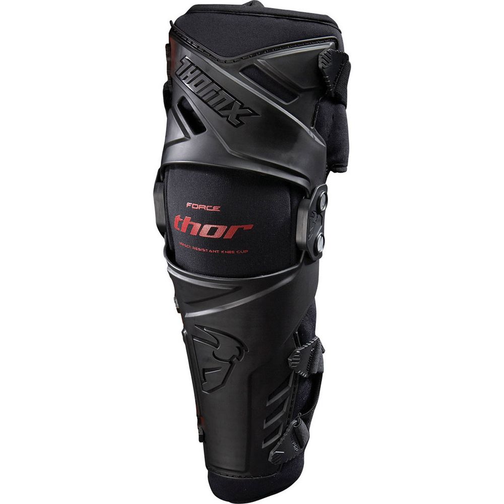 Мотонаколенники - THOR FORCE KNEE GUARD (черные)
