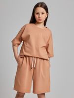 Костюм для девочки Азарт-1 Виотекс КОРИЧНЕВЫЙ