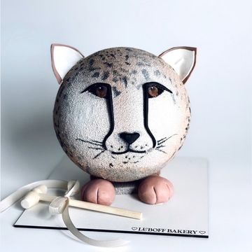 Шоу-торт бомба гепард с сюрпризом внутри