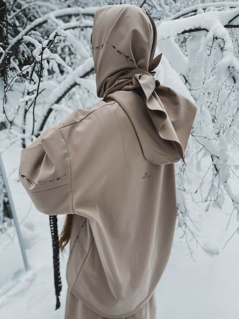 Анорак Колосья