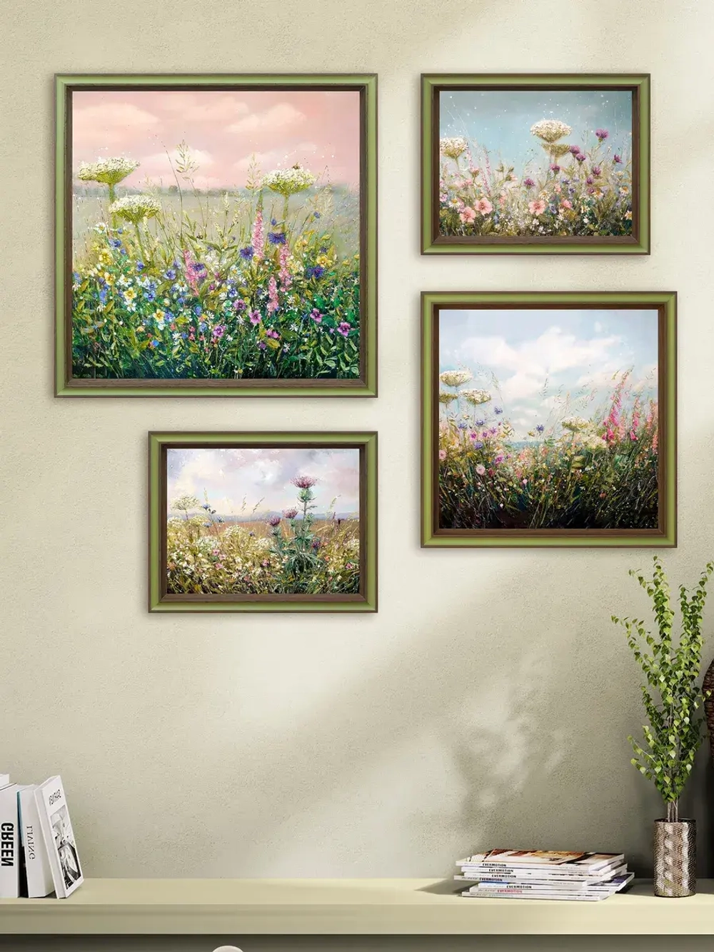 Картина на стену интерьерная на холсте 43х43 см