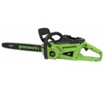Цепная пила аккумуляторная Greenworks GD40CS20XK4 Арт. 2008807UBB, 40V, 40 см, 2000 Вт, бесщеточная, c 1хАКБ 4 Ач и быстрым ЗУ