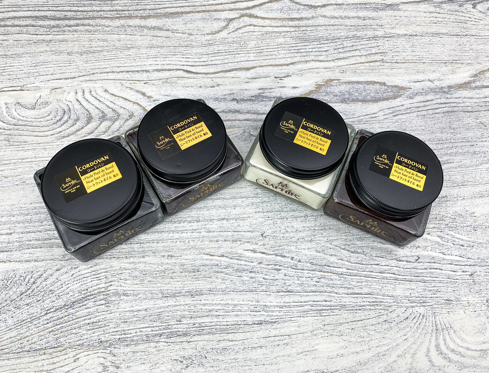 Крем Cordovan Чёрный 1053/01 для обуви, 75мл, стекло