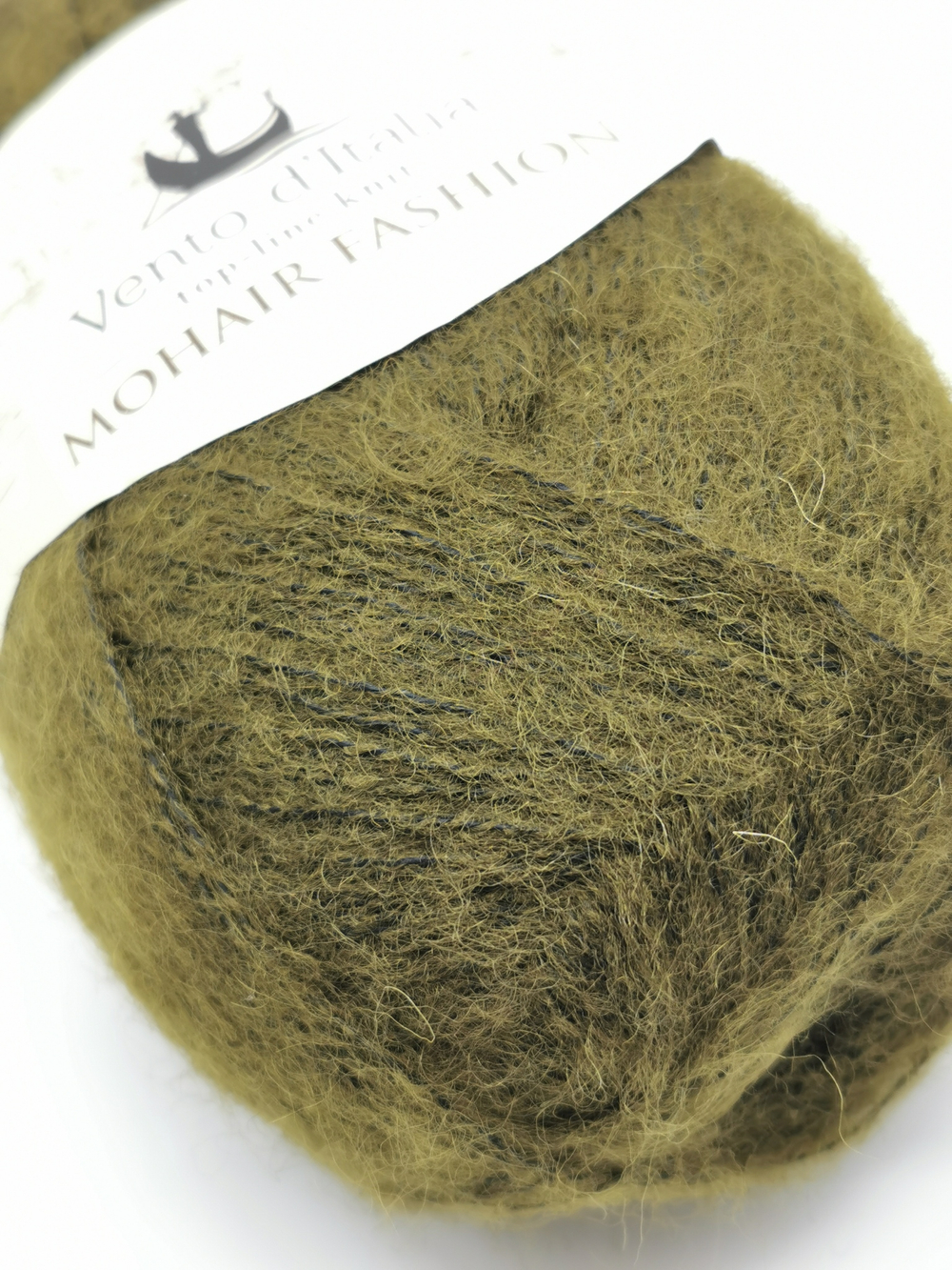 Пряжа для вязания Mohair Fashion 14 болотный