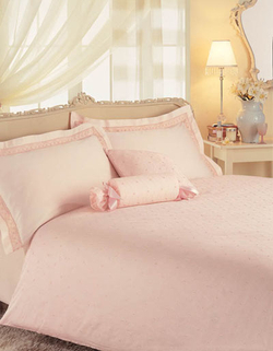 Постельное белье 2 спальное евро Blumarine Ilary Cipria розовое