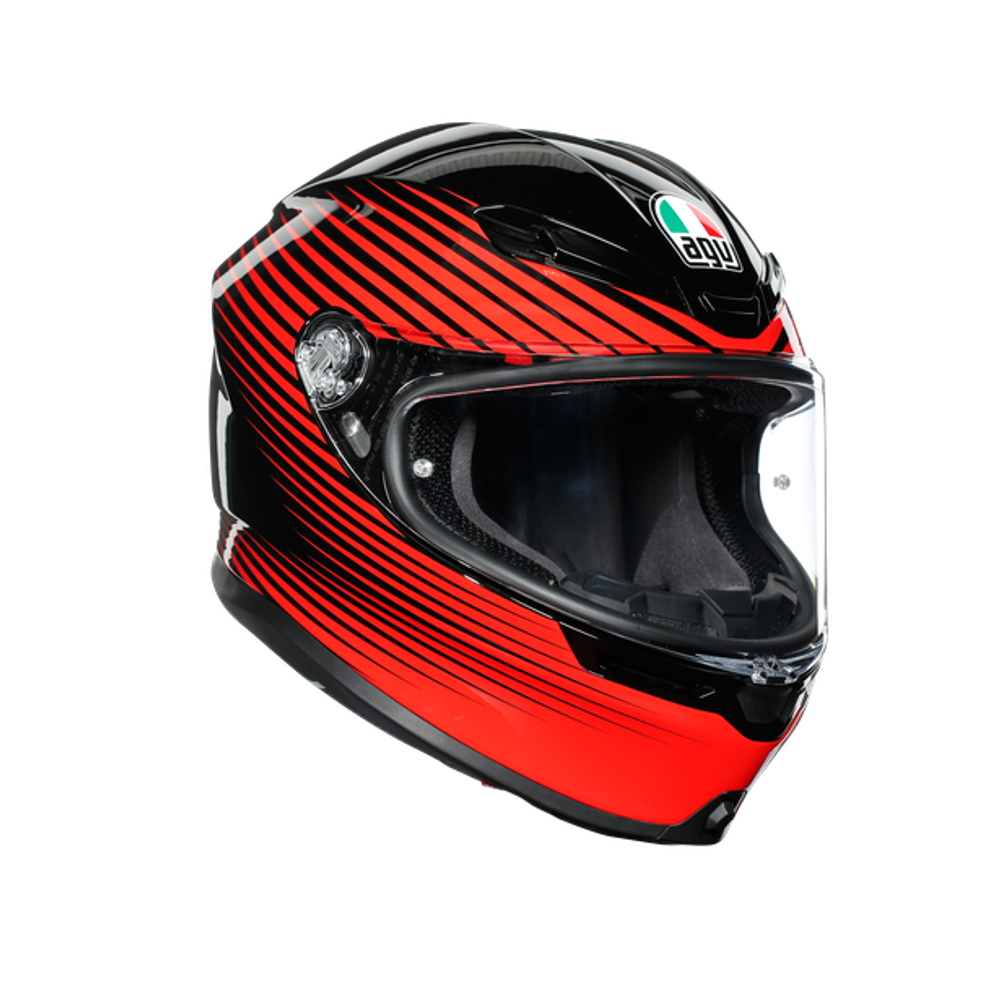 AGV K6 Multi PLK Rush Black/Red