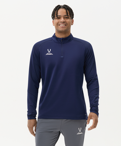 Джемпер тренировочный JÖGEL PREMIER PerFormDRY Training 1/4 Zip Fleece Top, темно-синий