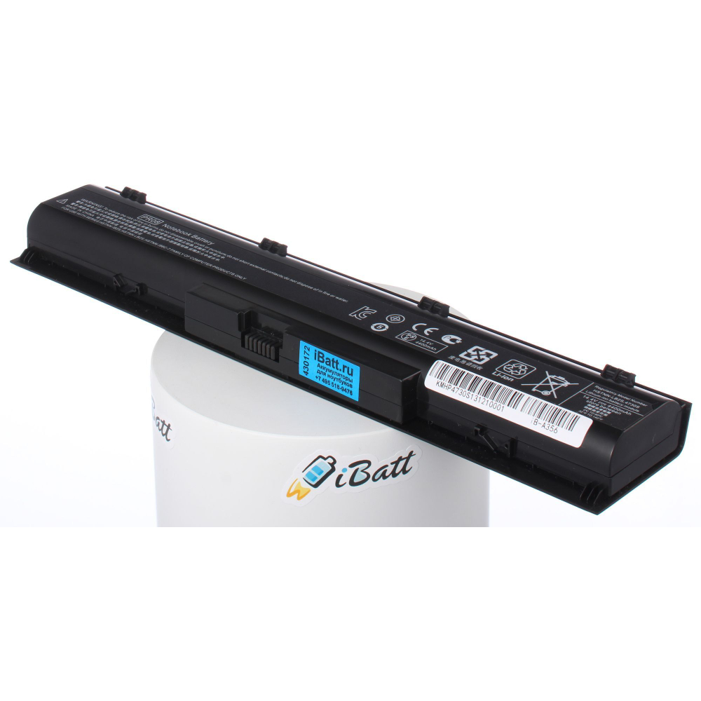 Аккумулятор iBatt 4400mAh, для HP- ProBook 4740s 4730s (A6E48EA) A6E48EA (H6D51ES) H6D51ES (B6M95EA) (C4Z48EA)