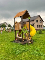 Детская площадка IgraGrad Панда Фани Tower с трубой