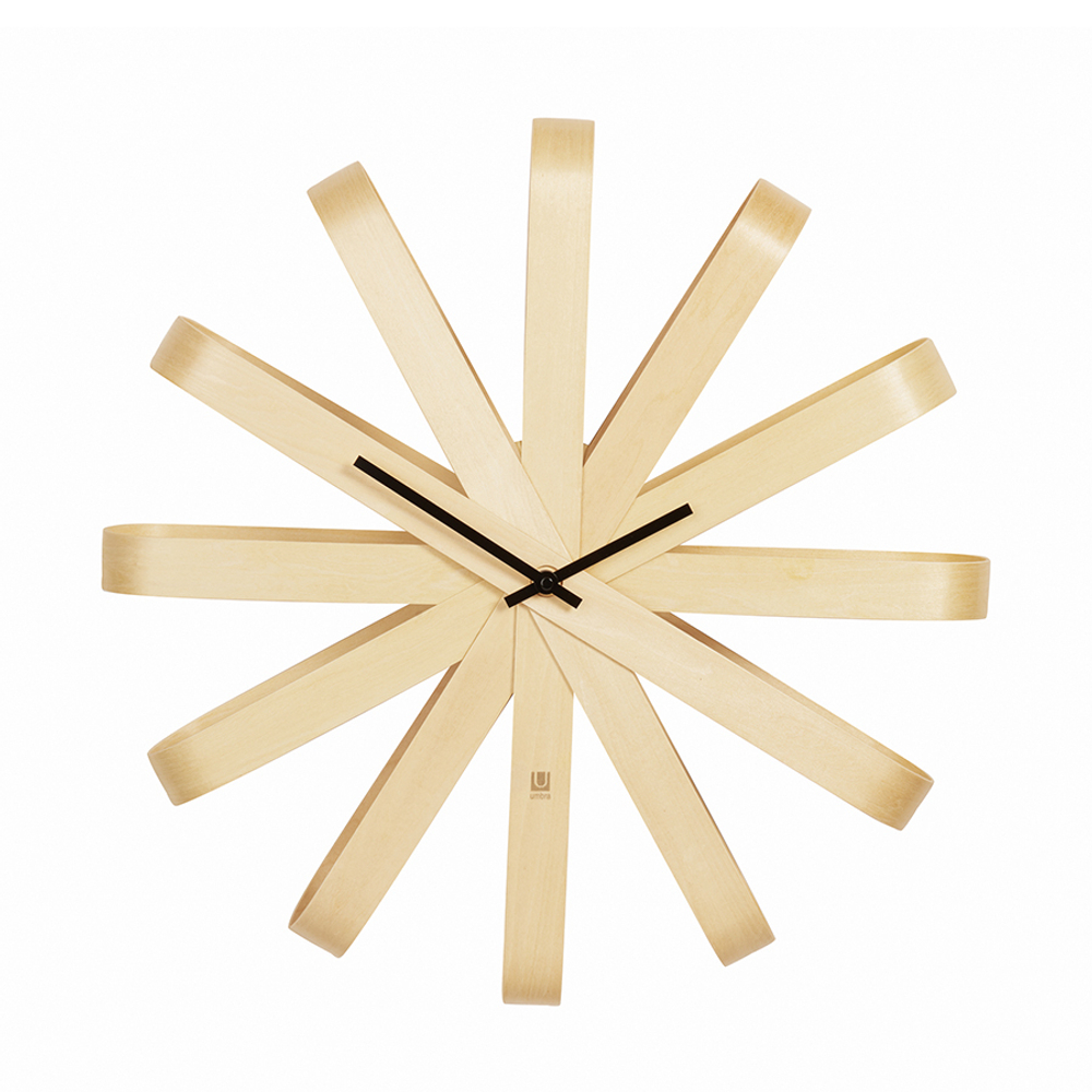 Часы настенные ribbon, D51 см, дерево