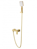 Смеситель для душа WONZON & WOGHAND CUBE 2.0, Брашированное золото (WW-88048068-BG)