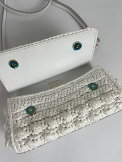 Сумка Dolce&Gabbana Small Sicily Raffia Crochet