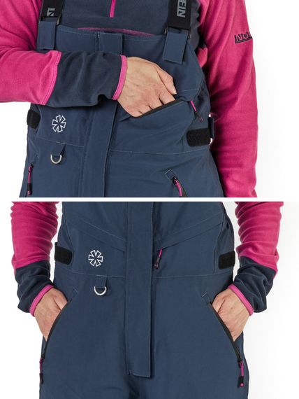 Полукомбинезон зим. Norfin Women NORDIC SPACE BLUE 02 р.M