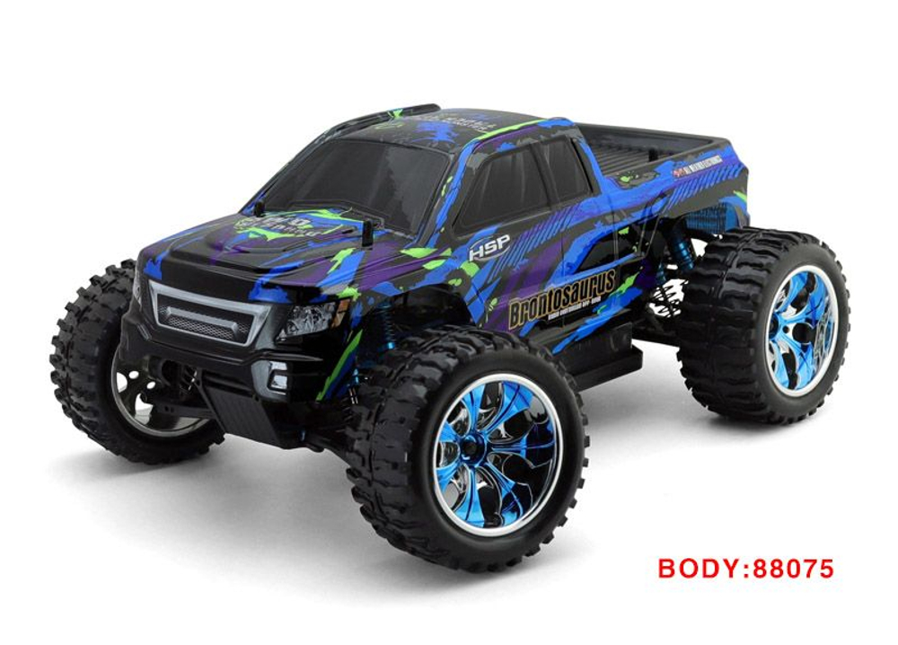 Радиоуправляемый внедорожник HSP Brontosaurus 4WD 1:10 - 94111-88075 , Цвет синий