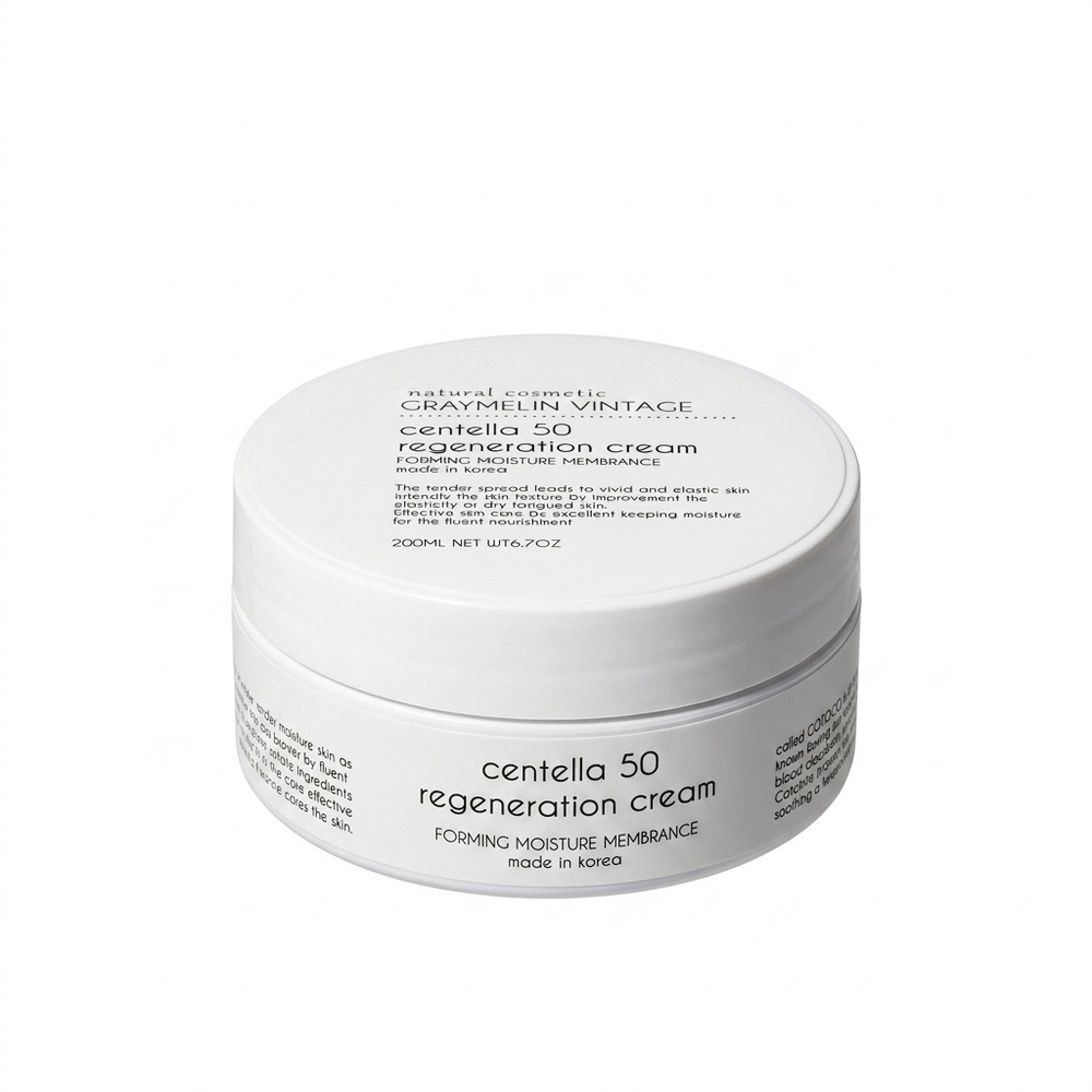 Восстанавливающий крем с экстрактом центеллы Graymelin Centella 50 Regeneration Cream, 200мл