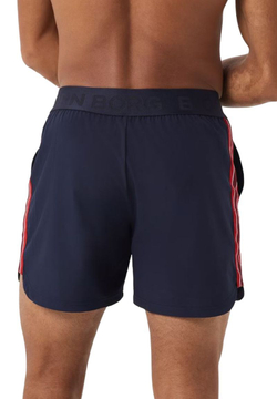 Мужские теннисные шорты Björn Borg Borg Ace Retro - небесный