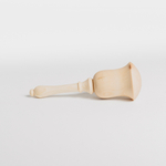 Деревянная погремушка из кедра с наполнением из пшена. WT3