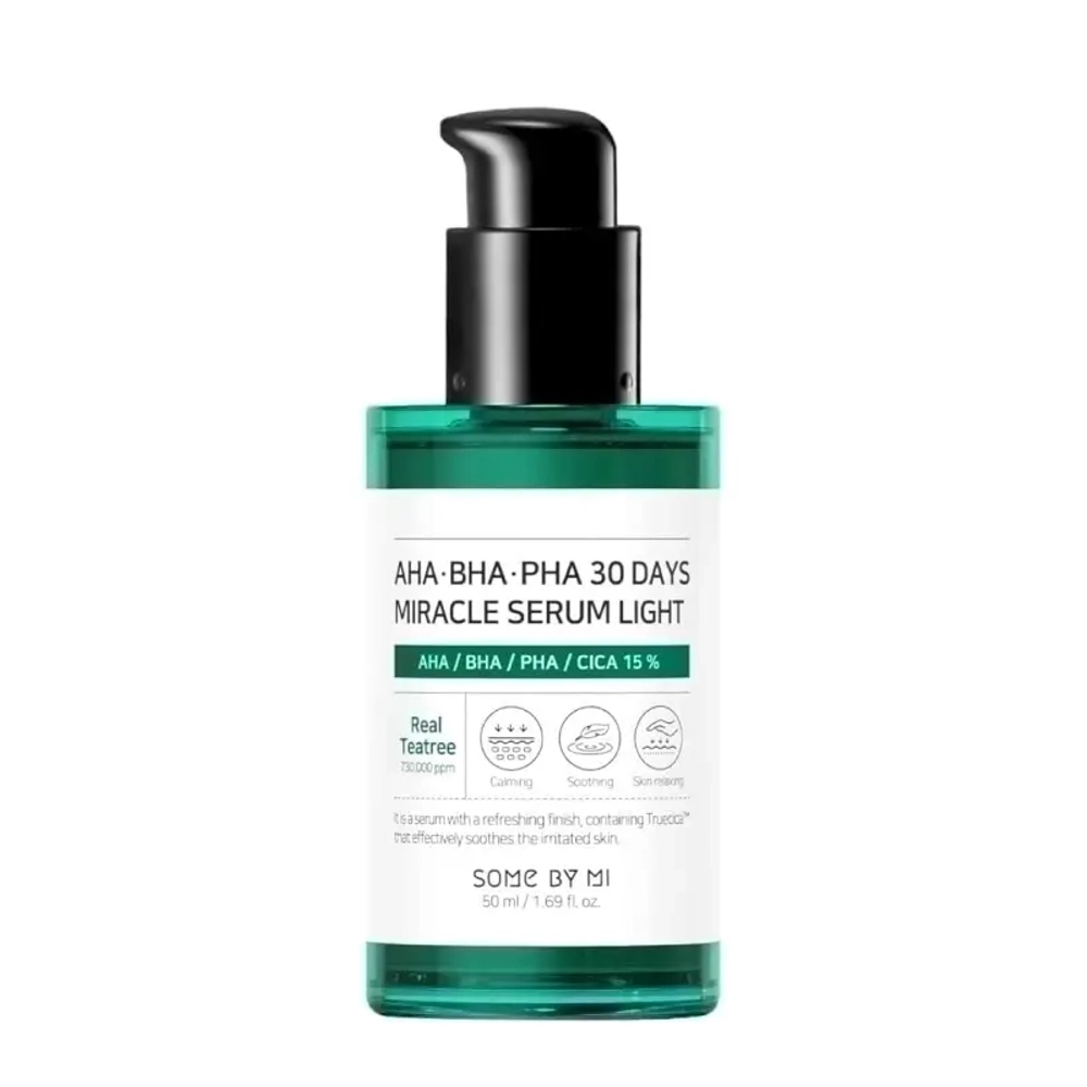 SOME BY MI Сыворотка для проблемной кожи лица AHA-BHA-PHA 30 Days Miracle Serum Light 50мл