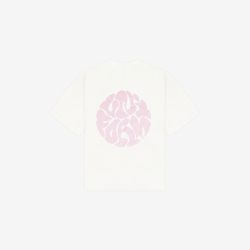 Футболка UNIFORM Heavy Bubble молочный/розовый