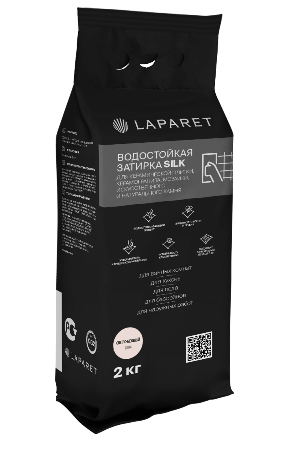 Laparet-fuga Silk, св.беж водостойкая (2 кг)