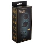 Анальные шарики Flash Blaze (Цвет: черный)