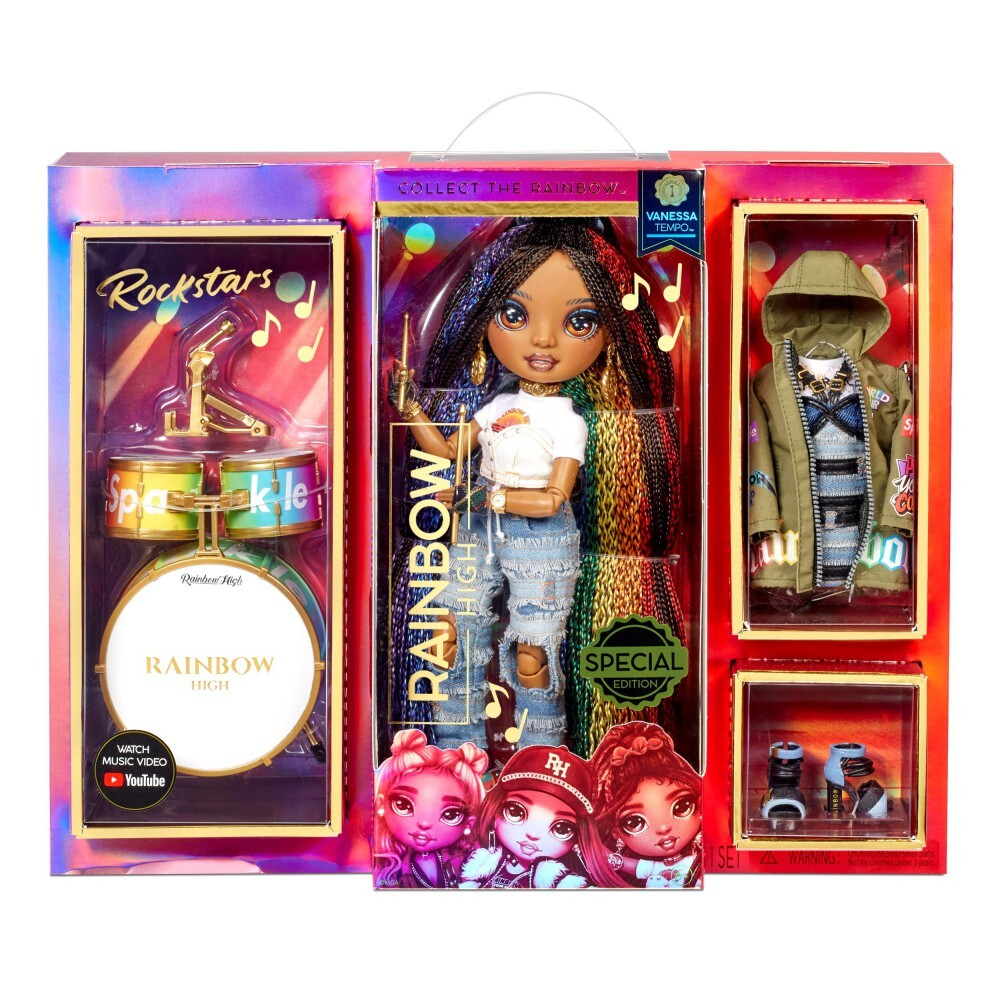 Кукла Rainbow High Fashion Vanessa Tempo Rockstars Special Edition 423324 / артикул   423324  / GTIN 035051423324