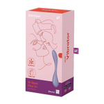 Сиреневый гибкий вибратор 19,6см Satisfyer G-Spot Flex 5+