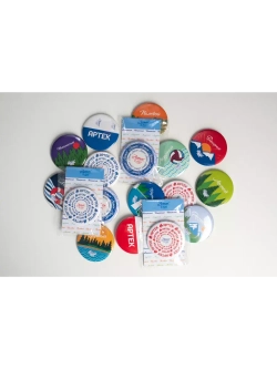 Значок закатной 56 мм