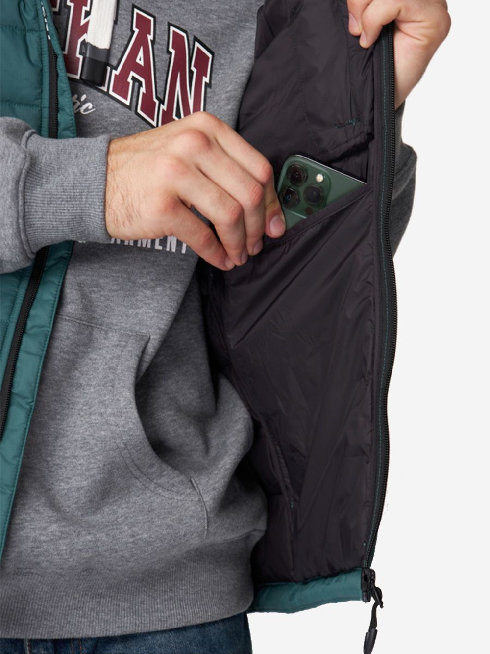 Жилет Alaskan Juneau Vest Green утепленный стеганый