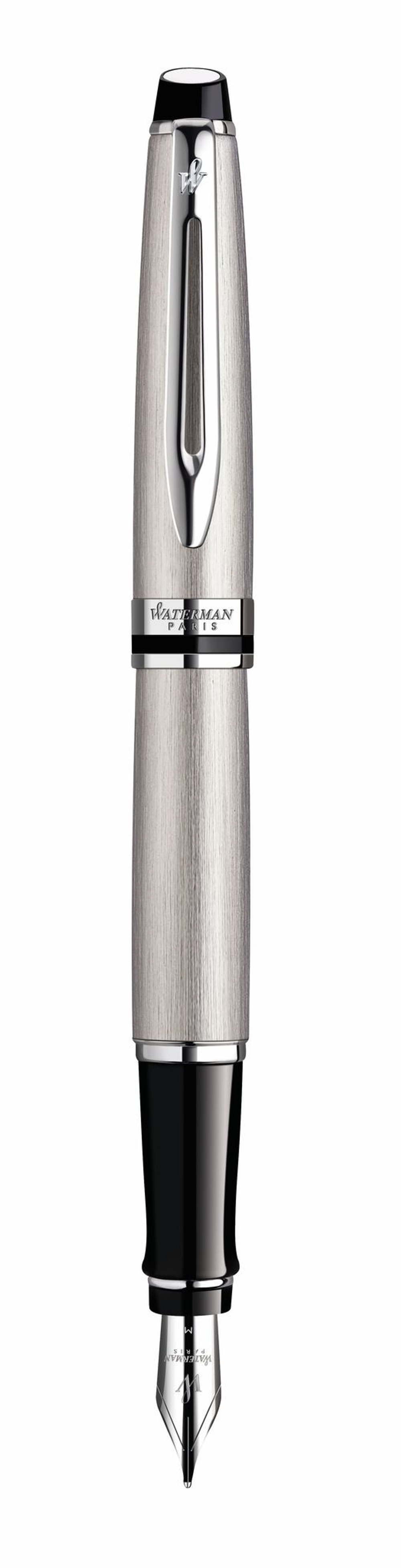 Перьевая ручка Waterman Expert 3, цвет: Stainless Steel CT, перо: F