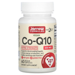 Jarrow Formulas, веганский коэнзим Q10, 200 мг, 60 растительных капсул