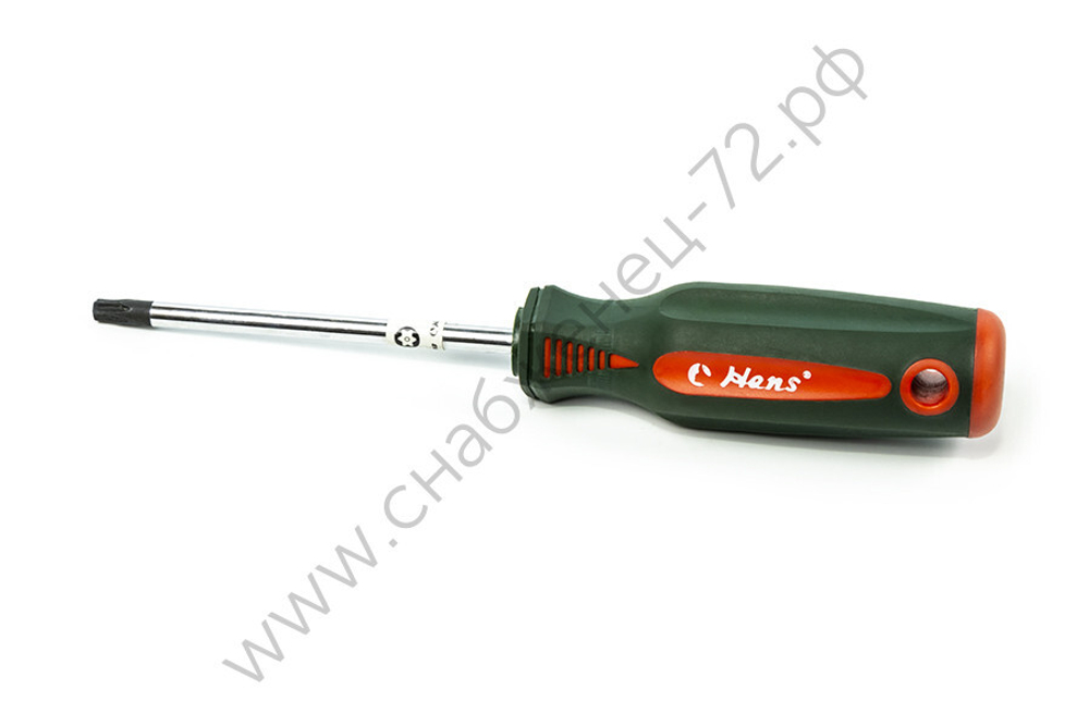 Отвертка Torx с отверстием TH30*100мм, Hans, 0450TH30