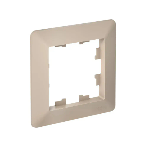 ATLASDESIGN AIR 1-постовая РАМКА, ПЕСОЧНЫЙ/дымчатый белый