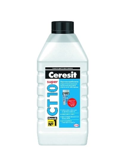 Пропитка противогрибковая водоотталкивающая для швов СТ10 1кг Ceresit