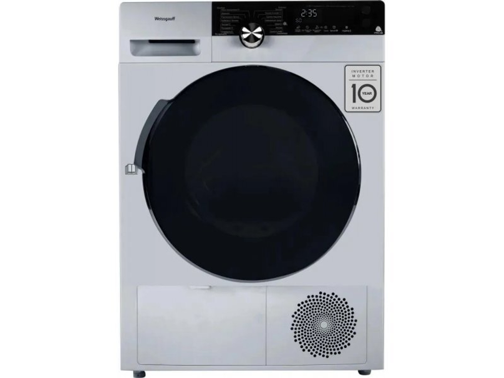 Сушильная машина Weissgauff WD 599 DC Inverter Heat Pump белый