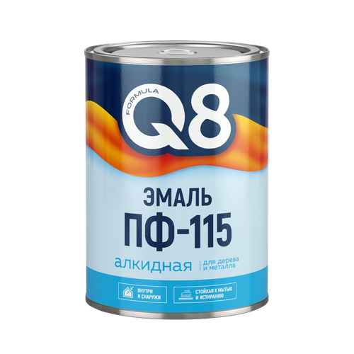 Эмаль ПФ-115 белая 0,9кг