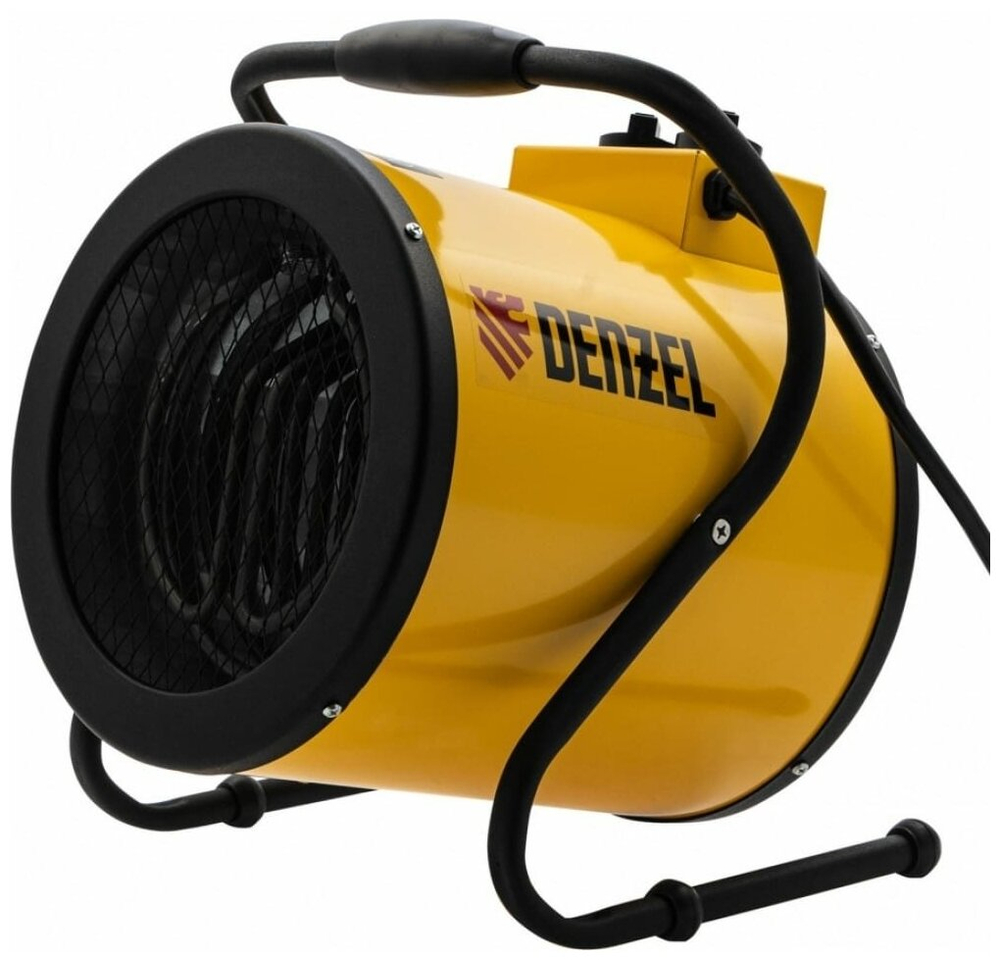 Тепловая пушка SFH-5000, 230 В, 260 м3/ч, вентилятор 3 режима, 3000/4500 Вт Denzel 96438