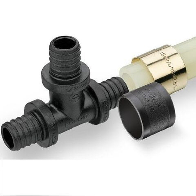 KAN-Therm 9018.520 Тройник переходной 32х4.4 / 25х3.5 / 32х4.4 мм PPSU Push