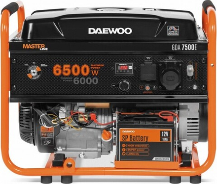 Генератор бензиновый DAEWOO GDA 7500E GDA 7500E