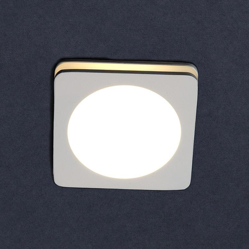 Светильник светодиодный встраиваемый квадрат белый GLP-DECO-S2-7BT-IP40-4-W