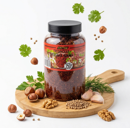 Грузинская ореховая аджика 350 гр