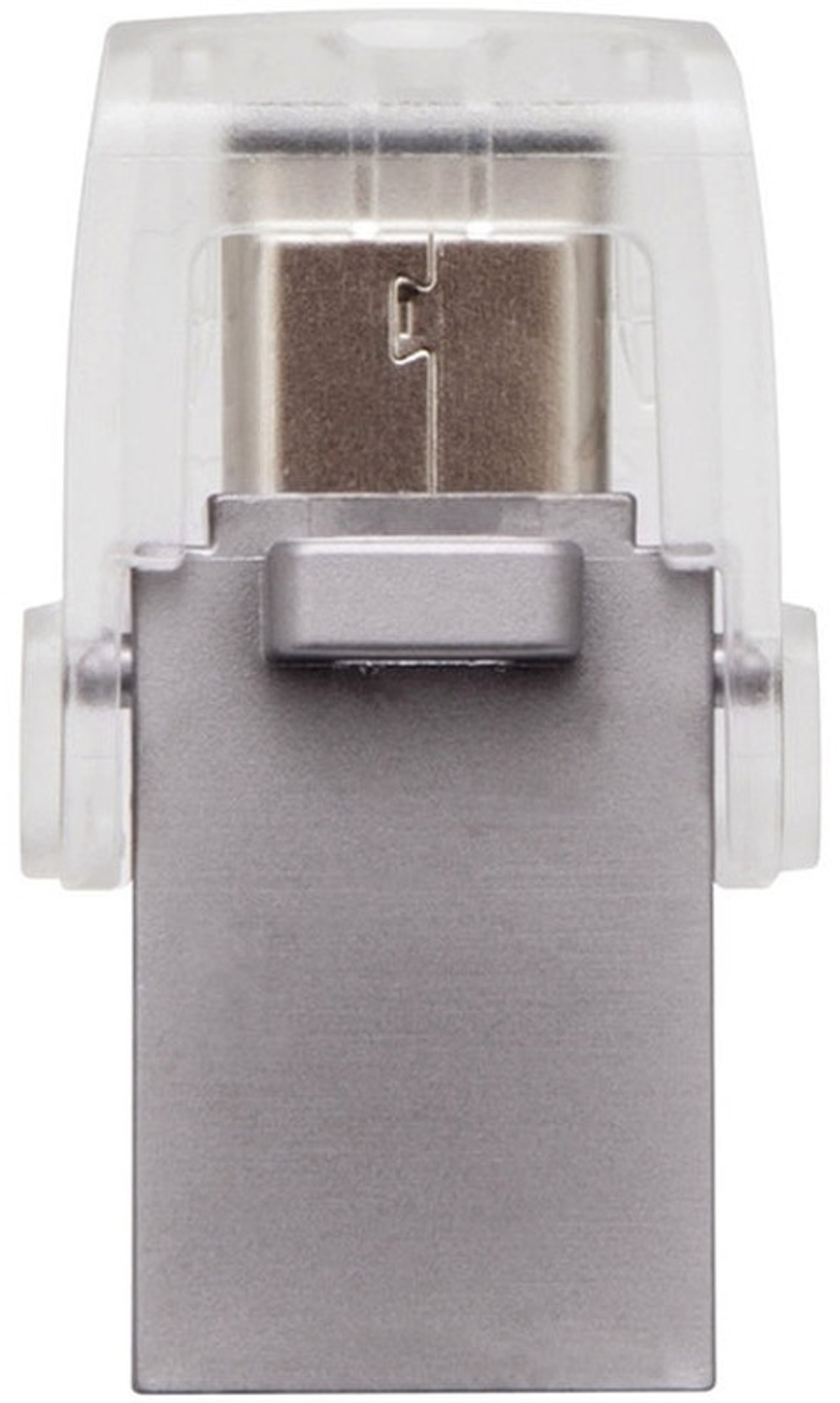 USB Flash карта Kingston DTDUO3C 64GB серебристый