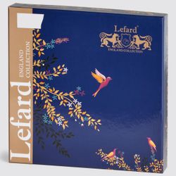 НАБОР ТАРЕЛОК ЗАКУСОЧНЫХ LEFARD "GOLDEN BIRDS" 4 ШТ. 20*2 СМ (КОР=10НАБ.)