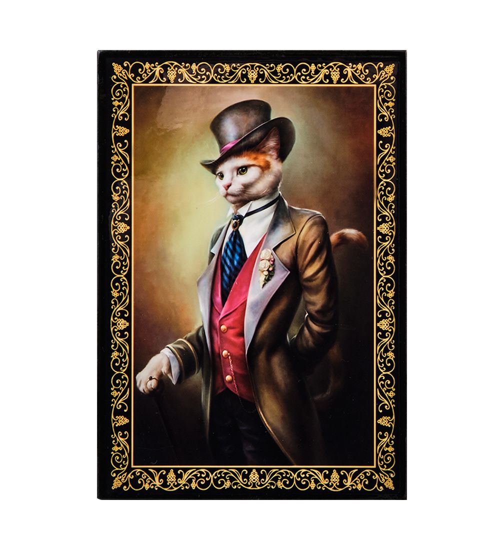 Народные промыслы ШК-11/15-A Шкатулка в технике декупаж (11х16х4)