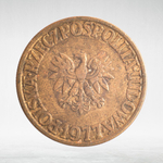Poland, 5 Zlotys (1st Eagle Design), 1977, F