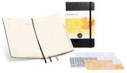 Блокнот Moleskine Passion Baby Large 130х210мм 240стр твердая обложка черный (PHBA3A)