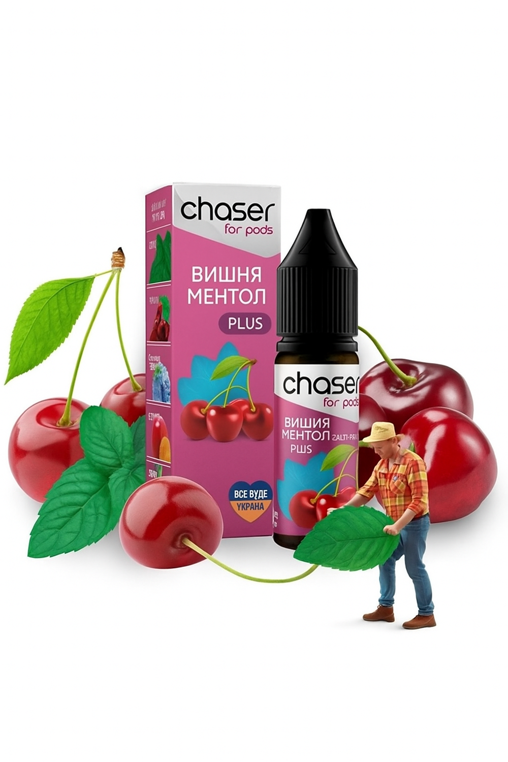 CHASER for PODS - Cherry Menthol (30ml, 5% nic)